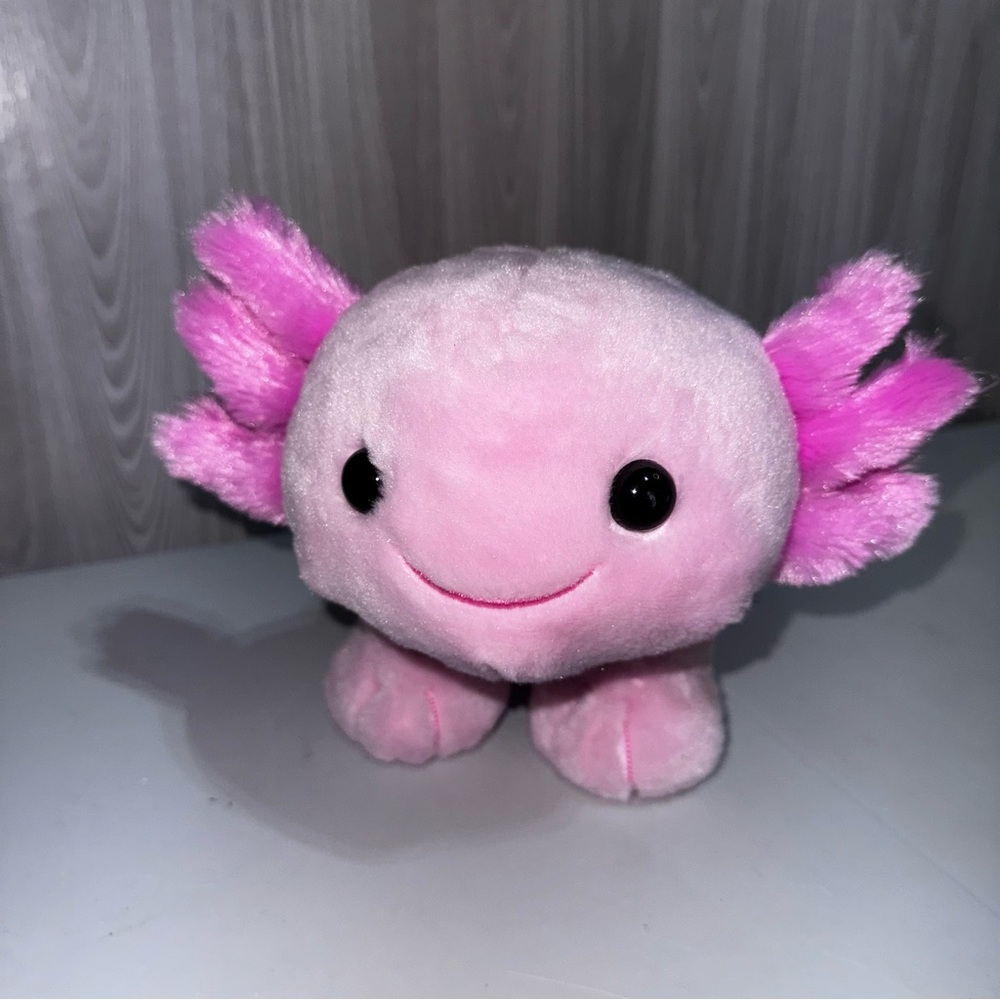 Build-A-Bear‎ Workshop Pink Axolotl Plush Stuffed Animal Toy 19" BAB